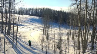 Fat Biking Bonanza Flats  Mountain Biking Park City [upl. by Auqenaj]