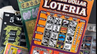 MILLION DOLLAR LOTERIA 🥇 crossword  lettas  y mas tickets [upl. by Ylrad976]