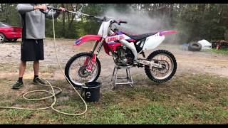 CRF 450R Blew Up  Tear Down What Does It Need [upl. by Jillane]