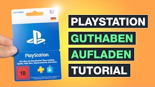 Playstation Guthaben aufladen  So lädst du dein Playstation Store Guthaben auf  Testventure [upl. by Arakat]