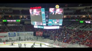 Hockey power play goal Iowa Wild vs Rockford Ice Hogs [upl. by Milah959]