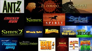 DreamWorks Animation Films All at Once Part One 19982009 [upl. by Tuinenga]