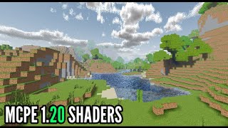 Shaders Renderdragon para MCPE 120 [upl. by Atalee]