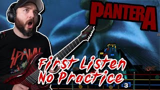 First Listen Pantera  Hard Lines Sunken Cheeks  Guitar REACT [upl. by Able]