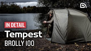 Trakker Products Tempest Brolly 100 – In Detail [upl. by Sessilu]