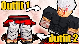 Roblox Gojo 2 part Cosplay Best Matching Outfit Duo [upl. by Reyotal682]