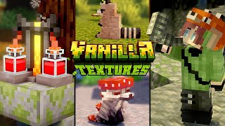 TOP 25 Vanilla Minecraft Texture Packs  Ep 1  120x [upl. by Torto]