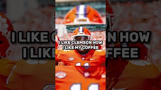 quotI Like Clemson How I Like My Coffeequot edit southcarolina gamecocks football clemson [upl. by Rene949]