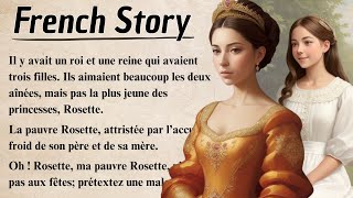 French Stories for Beginners  Level Up A 👉 B  French Listening Skills part 1 [upl. by Sorcim]