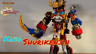 TV007 review DX King Shurikenjin  Shuriken Sentai Nininger [upl. by Debbee]