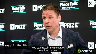 Aptera CEO on making transportation efficient with solar power [upl. by Kentigera722]