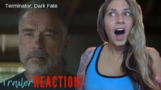 Terminator Dark Fate Official Teaser Trailer 2019 Reaction [upl. by Devinna]