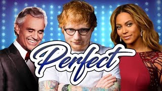 ED SHEERAN  Perfect  Ft Andrea Bocelli and Beyonce [upl. by Nnylahs]