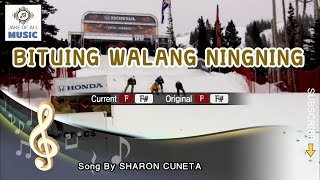 Bituing Walang Ningning  Sharon Cuneta  Karaoke Version  Sing Along with Lyrics [upl. by Ahsilra658]