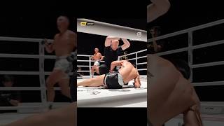 Suakim gets knocked out by Balyko 😯 onefridayfights [upl. by Anetsirk]