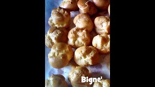 Ricetta Bignè dellex pasticcere [upl. by Kraska]