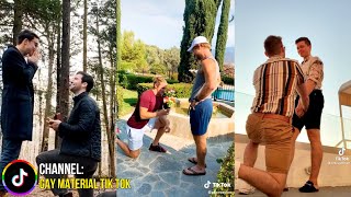 GAY COUPLE TIKTOKS COMPILATION 9  Emotional Marriage Proposals 💍🏳️‍🌈👨‍❤️‍👨 [upl. by Llenehs101]