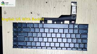 Disassemble Colourful Backlit Keyboard For MSI GS66 GE66 GP66 WS66msi GS66 [upl. by Llij]