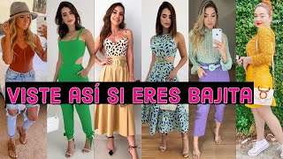 Outfis para bajitas  viste así si eres de baja estaturamoda 2024tendencias para bajitas [upl. by Jemimah528]