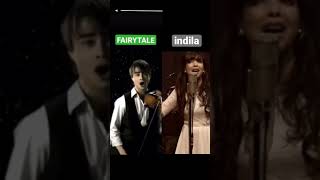 Indila vs fairytale no autotune song who is the best shorts noautotune autotune [upl. by Terb]