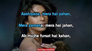 Aashiyana  Karaoke with Lyrics  Translation  Fashion [upl. by Klapp]