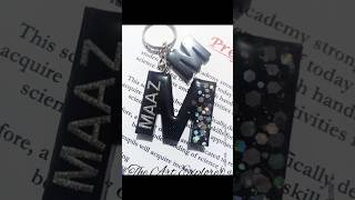 ✨Custom Name Keychains Perfect Gifts for Everyone 💖 Tutorial GiftsResinArt Diy TheArtExplorer [upl. by Nogas]