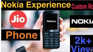 Nokia Kaios 251 Custom Rom On Jio Phone  Installion Video [upl. by Annaeed]