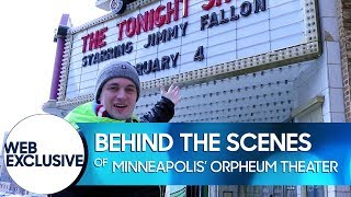 Behind the Scenes of Minneapolis Orpheum Theatre [upl. by Annaeoj]