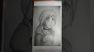 Anime vs My ART style 🤯 drawing pencildrawing anime [upl. by Othe]