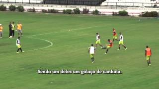 Leonardo voa no treino e marca dois golaços [upl. by Ruthanne]