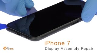 iPhone 7 Display Assembly LCD amp Touch Screen Repair Guide  Fixezcom [upl. by Aitnom]