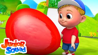 Balloon Song For Kids amp Children  Nursery Rhymes For Toddler  Baby Rhyme By Junior Squad [upl. by Dorran]