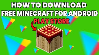 How to download Minecraft for Android users for free from Play Store  Pojav Launcher [upl. by Shah991]