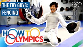 How Olympic Fencing Works ft The Try Guys [upl. by Kruger]