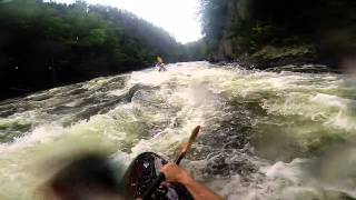 Kayaking the Kennebec River Maine 6500cfs [upl. by Warde]