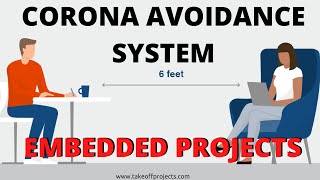 Corona Avoidance System  Embedded Systems Mini Projects  Embedded Projects [upl. by Mientao180]