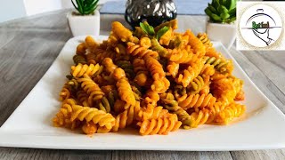 Fusilli pasta with Chickpea Pasta Recipe By Best Food [upl. by Otreblon]