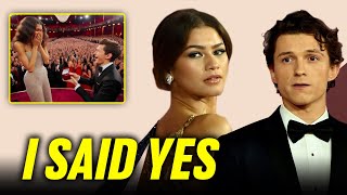 quotYes He Proposed To Mequot Zendaya Reveals Biggest News On Her Relationship With Tom Holland [upl. by Navonod]