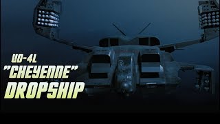 USCM Tech UD4L quotCheyennequot Utility Dropship [upl. by Yelrebmik]