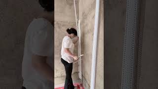 How to Prepare Tiles Wall ​ Wall paint​ Fast amp Beauty part 6287 [upl. by Acinorahs771]