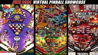 June 2024  Top Virtual Pinball Releases [upl. by Lulita]