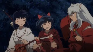 Yashahime Inuyasha and his wife Kagome with their daughter Moroha in a cute soft moment [upl. by Chesney]