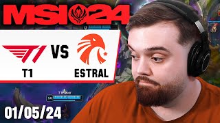 EL MILAGRO DE LATAM｜T1 vs ESTRAL [upl. by Reffineg]