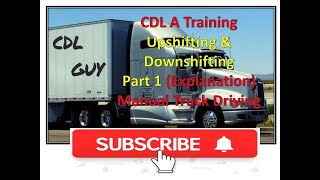 Manual Transmission Upshifting amp Downshifting  10 Speed Shifting Lesson Part 1 [upl. by Ynaffyt]