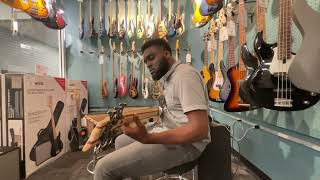 Amakye Dede Akwadaa Wesoa Bass Guitar Cover [upl. by Sylvan]