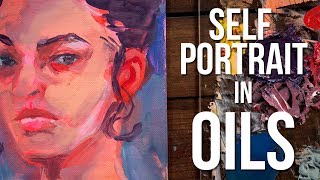 A Self Portrait in OILS [upl. by Saiasi]