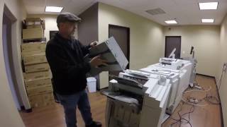 Xerox 700C75 Deinstall  Install [upl. by Aynot61]