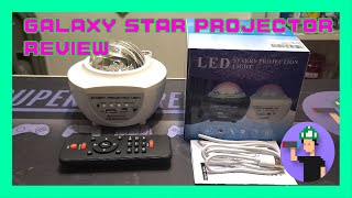 Galaxy Star Projector Bluetooth Speaker Review [upl. by Nahsad]