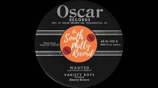 The Variety Boys feat Jimmy Brown  Wanted Oscar 1952 [upl. by Nolaj]