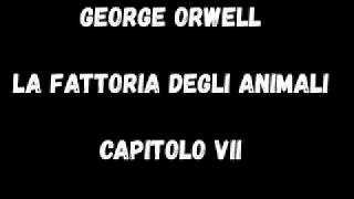 Audiolibro George Orwell La fattoria degli animali Capitolo 7 [upl. by Ahsieyn]